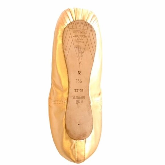 Bloch Serenade MKII S2131L Pink Pointe Shoes Long Vamp New Ballet Dance - Picture 3 of 3